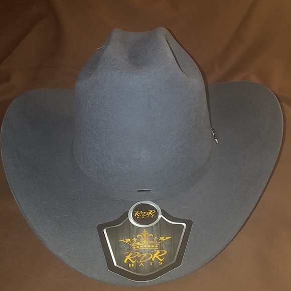 charcoal cowboy hat